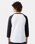 Champion T137 White/ Black — on model back
