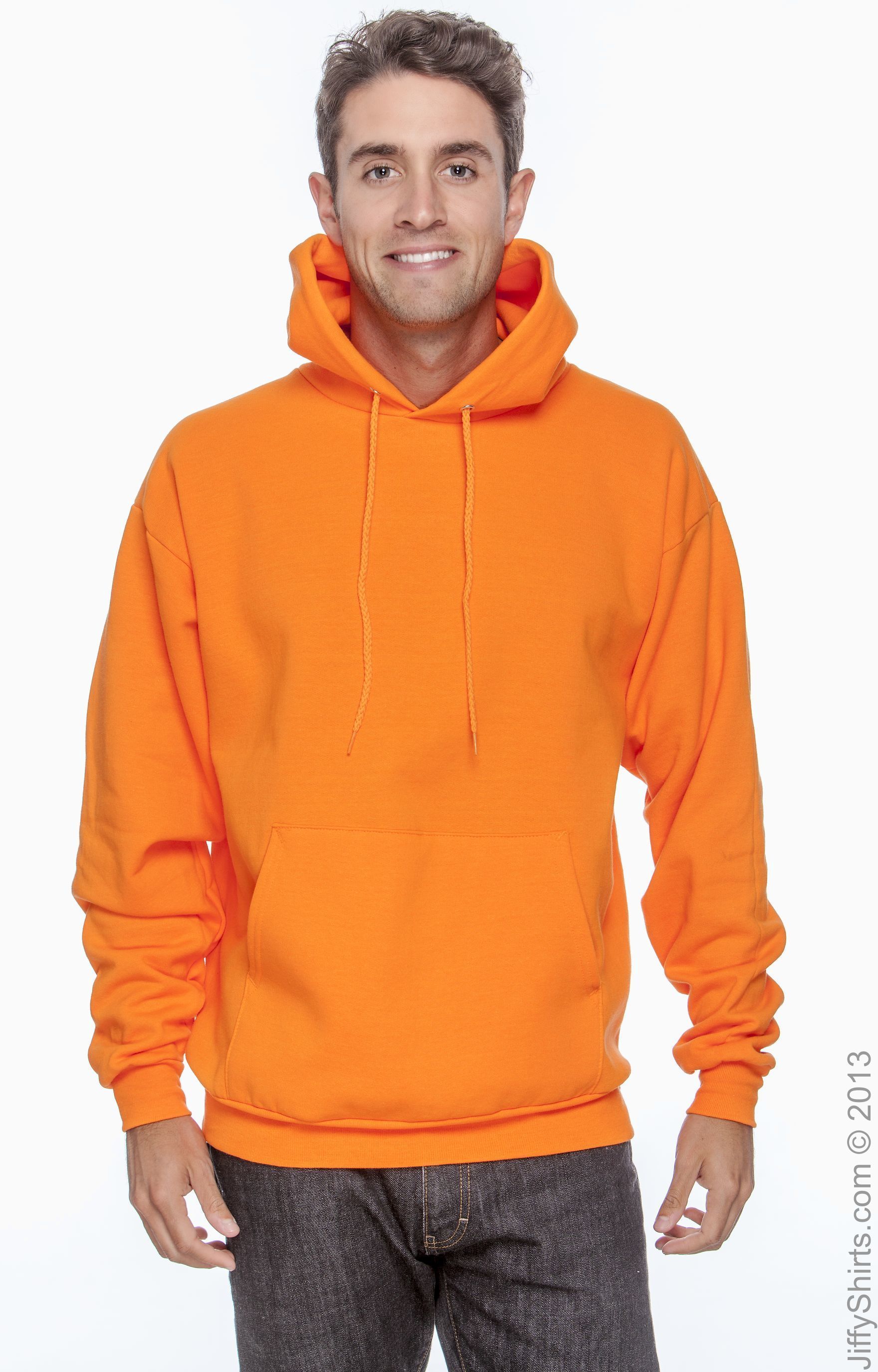 Ecosmart® 50/50 Pullover Hoodie - High Viz Safety Orange