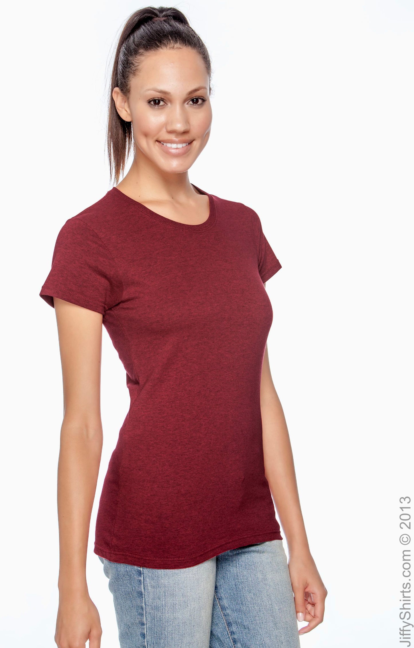 Women's Heavy Cotton™ T-Shirt - Antique Cherry Red