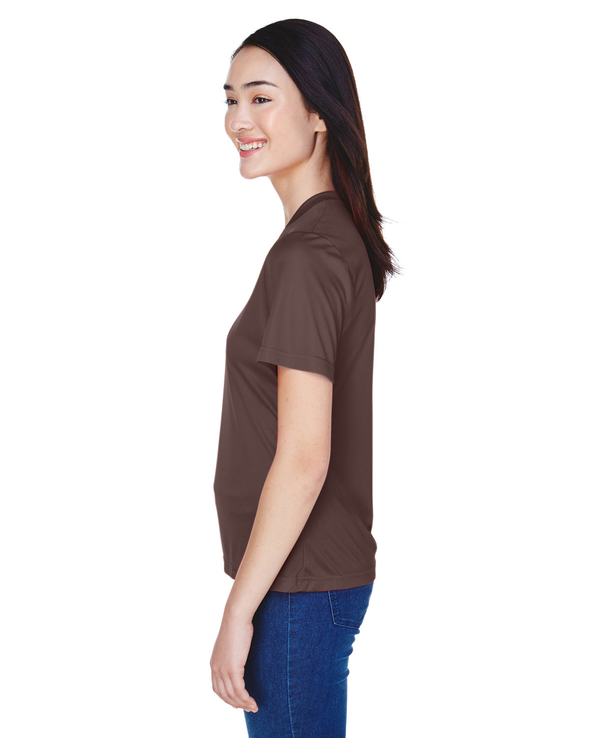 Women's Zone Performance T-Shirt - Sport Dark Brown
