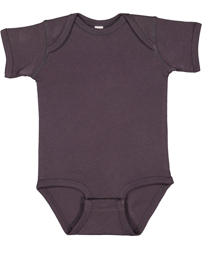 Infant Fine Jersey Bodysuit - Slate
