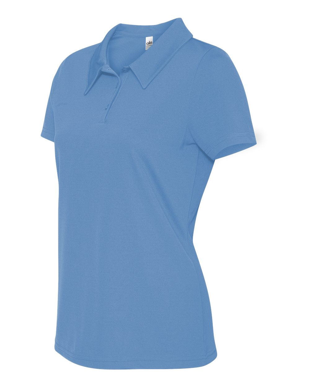 Women's Performance 3-Button Mesh Sport Shirt - Sport Light Blue