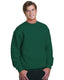 Bayside BA1102 - Unisex 80/20 Heavyweight Crewneck Sweatshirt - Hunter Green