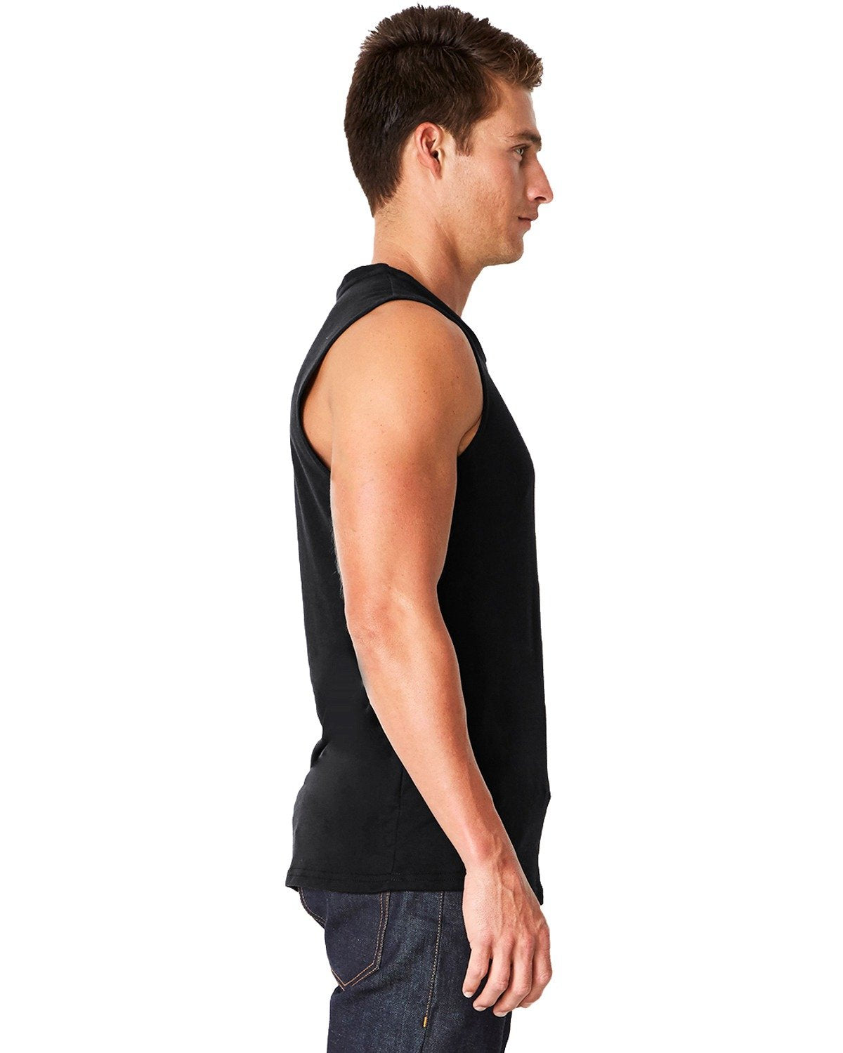 Men's Muscle Tank - Black