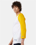 Champion T137 White/ Gold — on model side