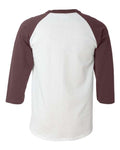 Champion T137 White/ Maroon — back