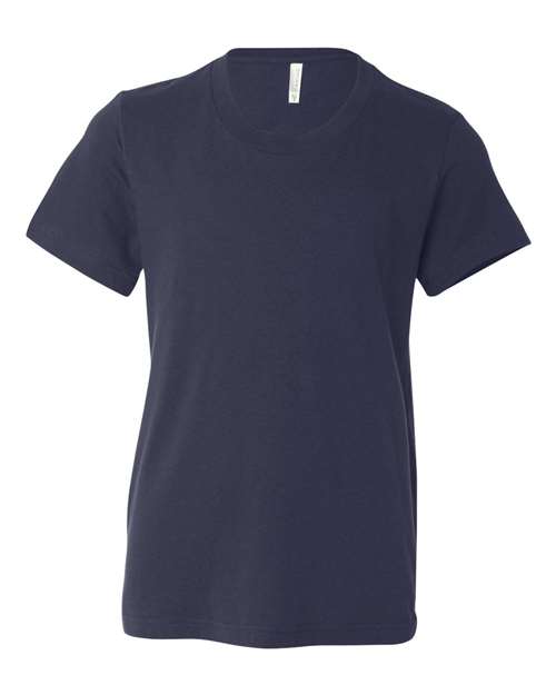 BELLA + CANVAS 3001Y Navy — front