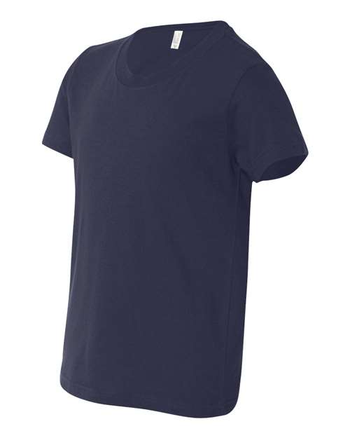 BELLA + CANVAS 3001Y Navy — side