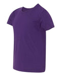 BELLA + CANVAS 3001Y Team Purple — side