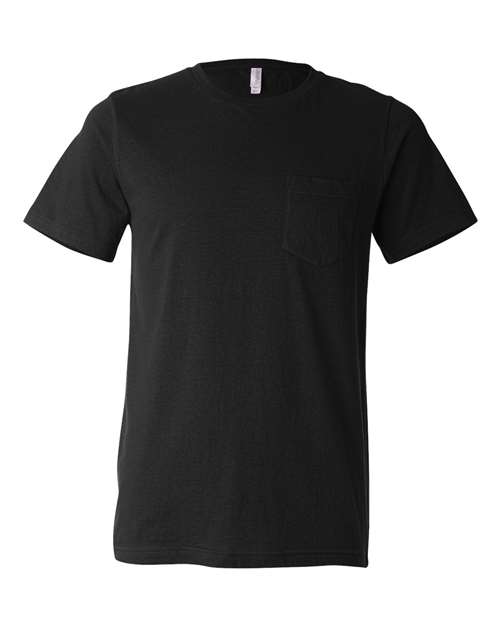 BELLA + CANVAS 3021 Black — front