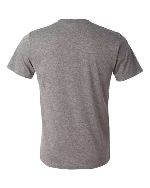 BELLA + CANVAS 3415 Grey Triblend — back