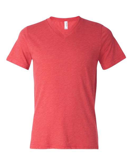 BELLA + CANVAS 3415 Red Triblend — front