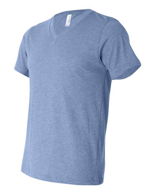 BELLA + CANVAS 3415 Blue Triblend — side