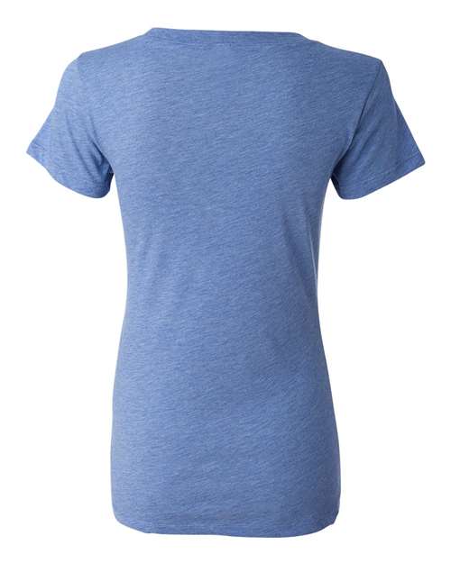 BELLA + CANVAS 8413 Blue Triblend — back