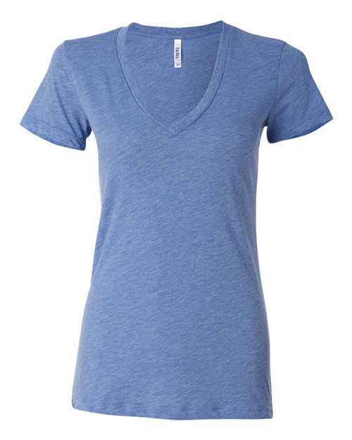BELLA + CANVAS 8435 Blue Triblend — front
