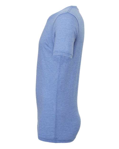 BELLA + CANVAS 3413 Blue Triblend — direct side