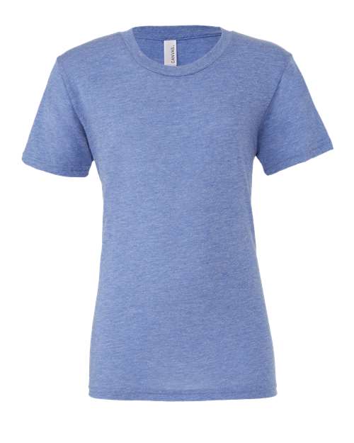 BELLA + CANVAS 3413 Blue Triblend — front