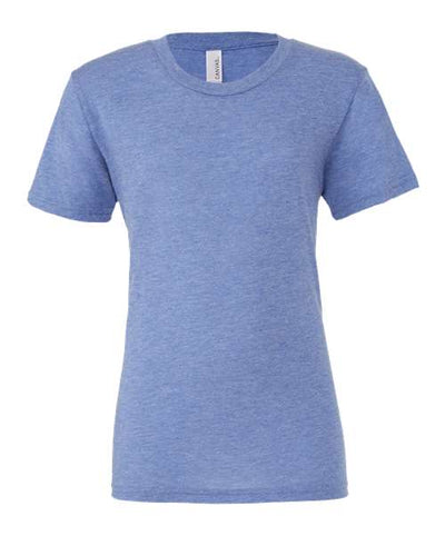 BELLA + CANVAS 3413 Blue Triblend — front