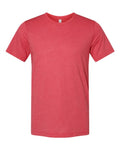 BELLA + CANVAS 3413 Red Triblend — front