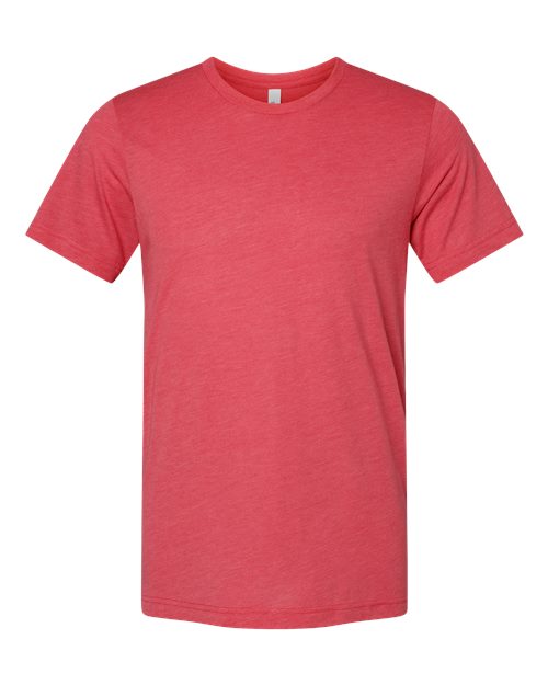 BELLA + CANVAS 3413 Red Triblend — front