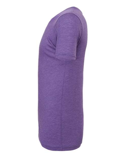 BELLA + CANVAS 3413 Purple Triblend — direct side