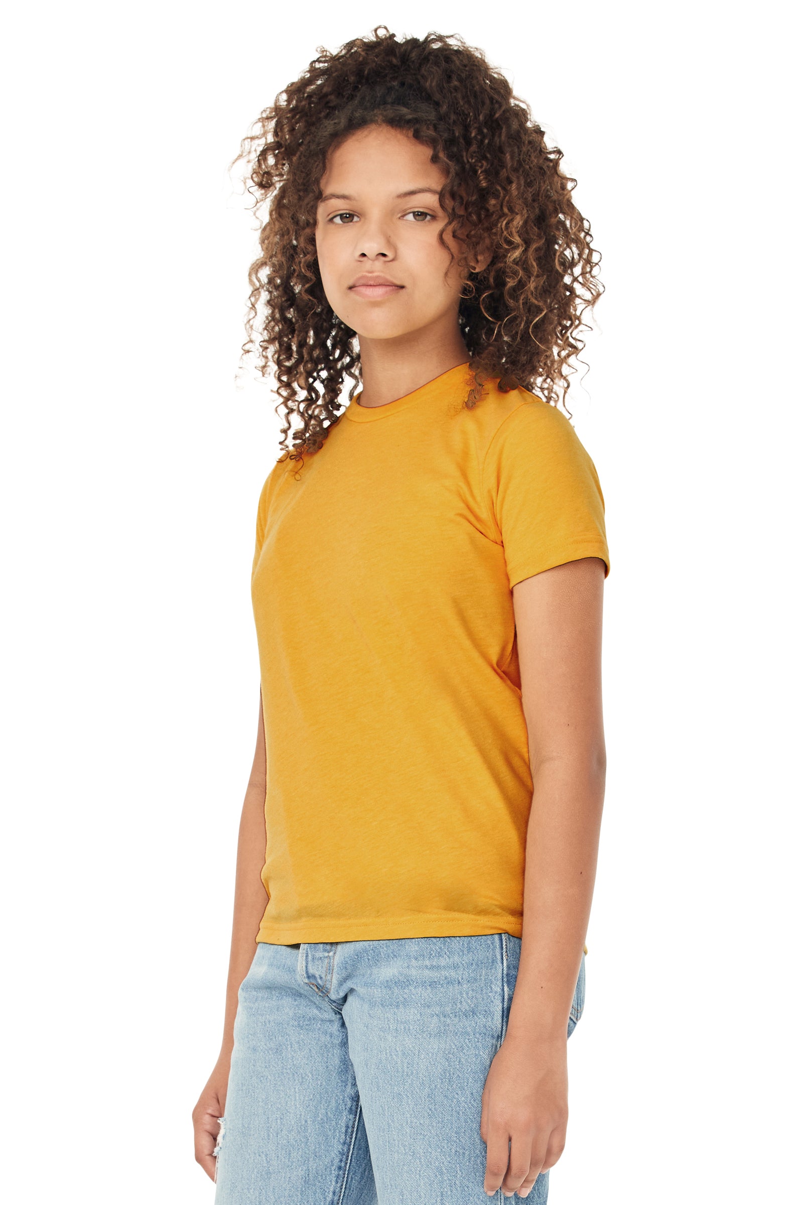 Youth Triblend Short-Sleeve T-Shirt - Mustard Triblend