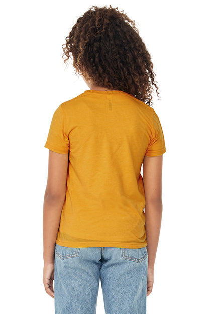Youth Triblend Short-Sleeve T-Shirt - Mustard Triblend