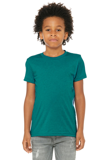 Youth Triblend Short-Sleeve T-Shirt - Teal Triblend