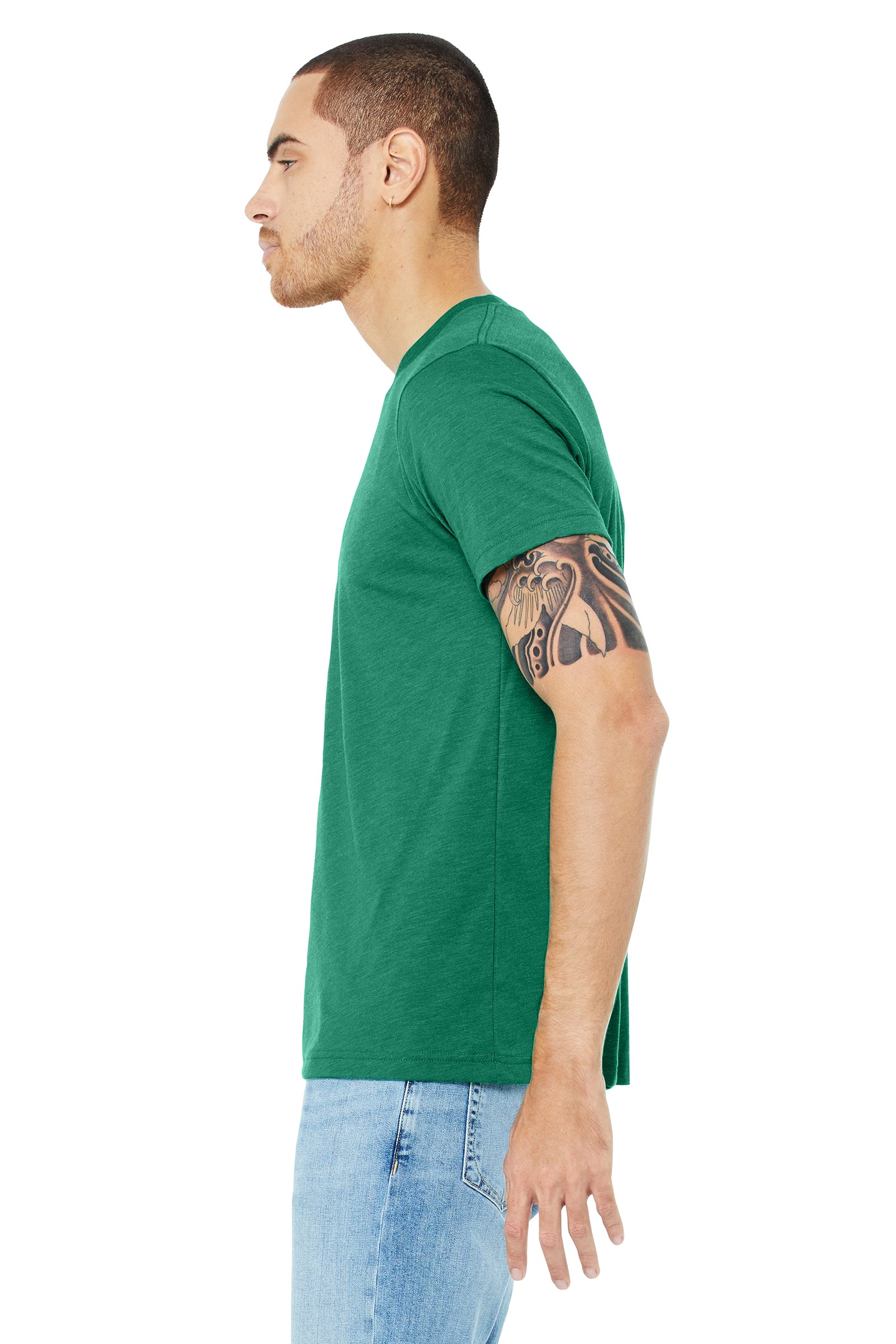 Unisex Triblend T-Shirt - Kelly Triblend