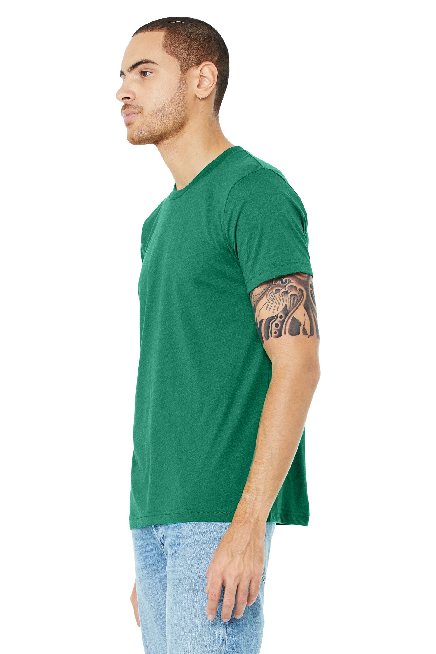 Unisex Triblend T-Shirt - Kelly Triblend