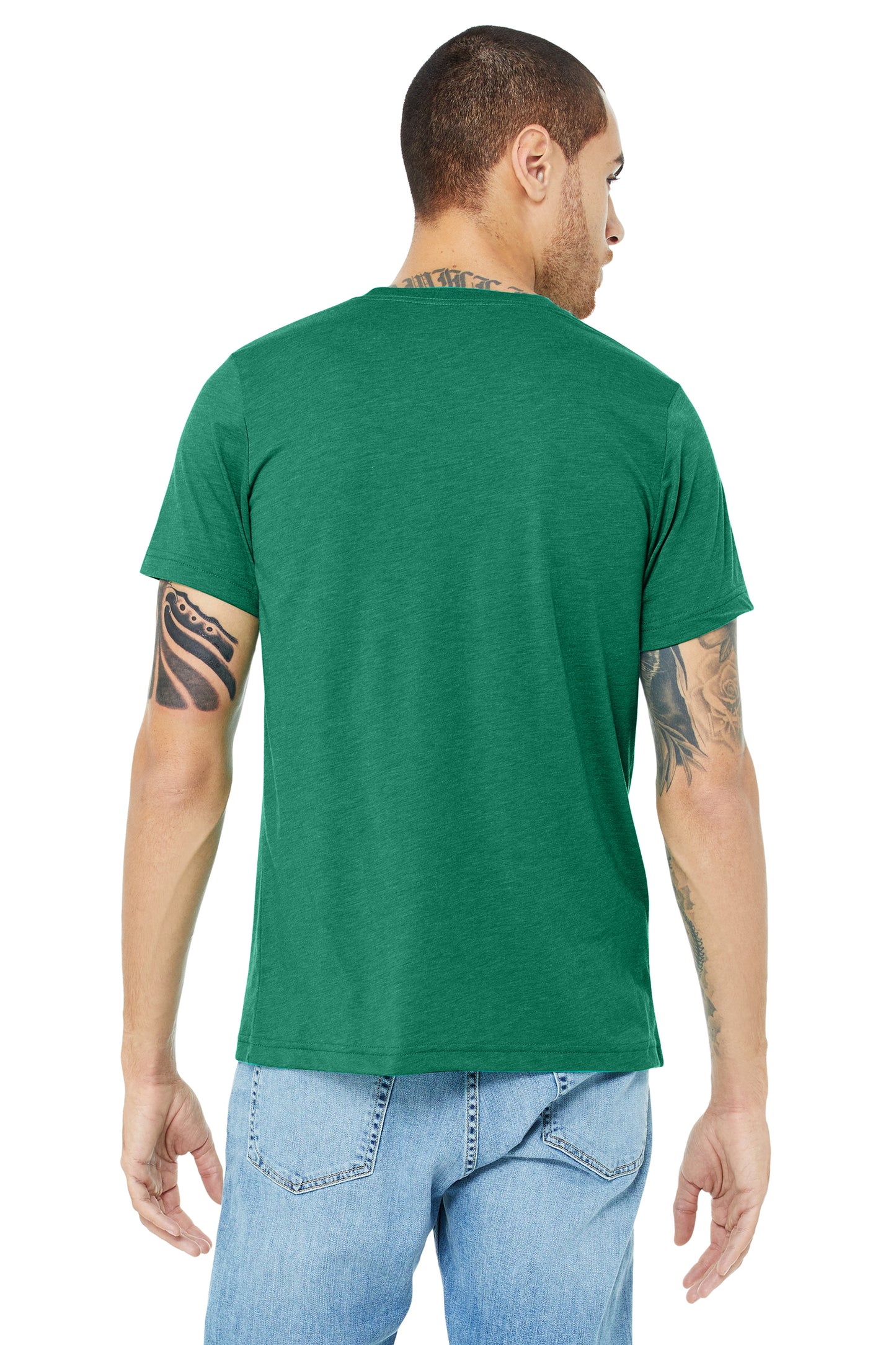 Unisex Triblend T-Shirt - Kelly Triblend