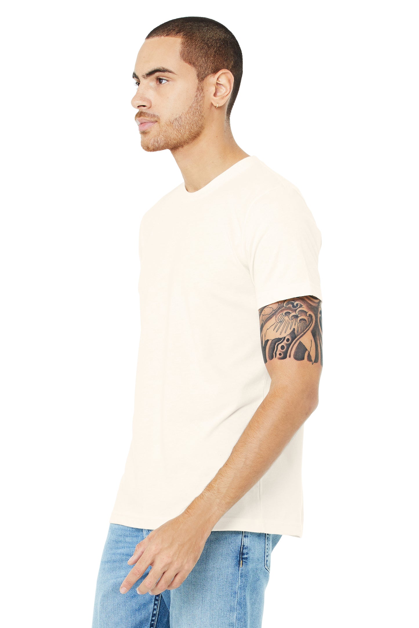 Unisex Triblend T-Shirt - Solid Natural Triblend