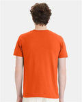Hanes 4980 Orange — on model back