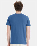 Hanes 4980 Denim Blue — on model back