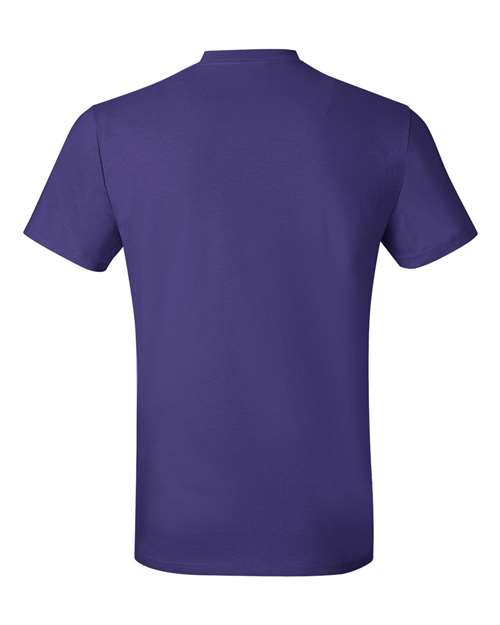 Hanes 4980 Purple — back