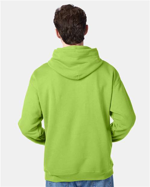 Hanes P170 Lime — on model back