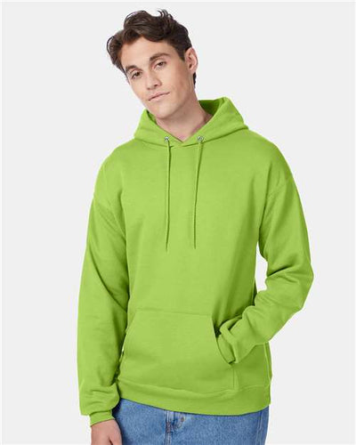 Hanes P170 Lime — on model front