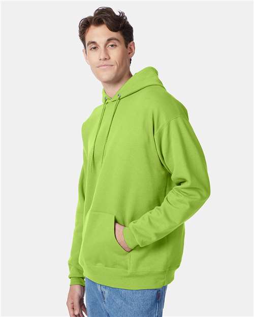 Hanes P170 Lime — on model side