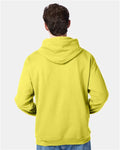Hanes P170 Yellow — on model back