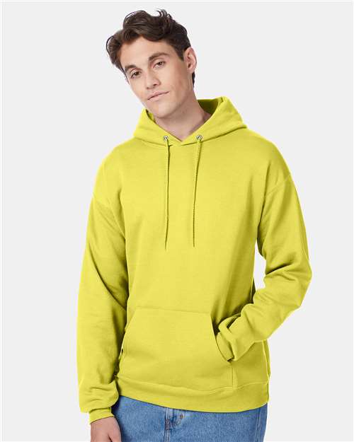 Hanes P170 Yellow — on model front