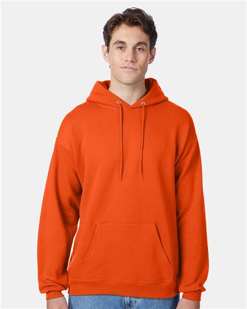 Hanes P170 Orange — on model front