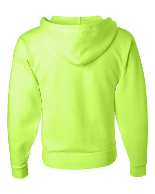 JERZEES 993MR Safety Green — back