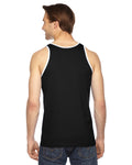 Unisex Fine Jersey Tank - Black / White