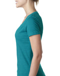 Women's CVC Deep V - Teal
