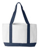White / Navy