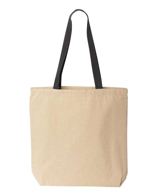Liberty Bags 8868 Natural/ Black — back