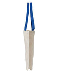 Liberty Bags 8868 Natural/ Royal — direct side