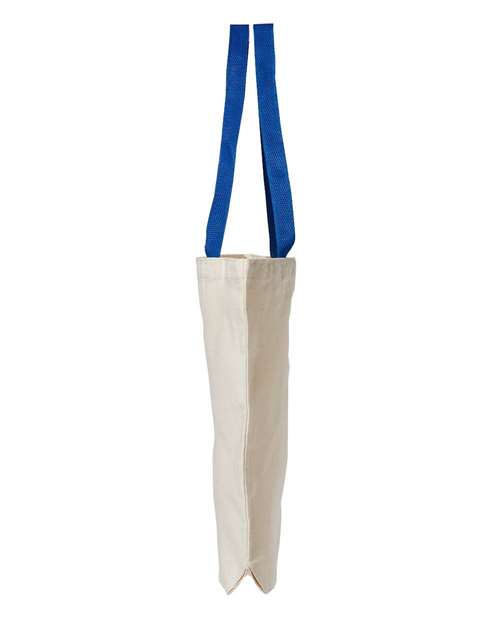 Liberty Bags 8868 Natural/ Royal — direct side
