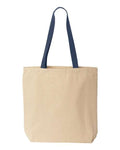Liberty Bags 8868 Natural/ Navy — back