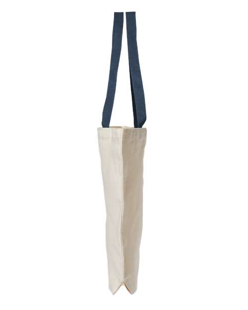Liberty Bags 8868 Natural/ Navy — direct side